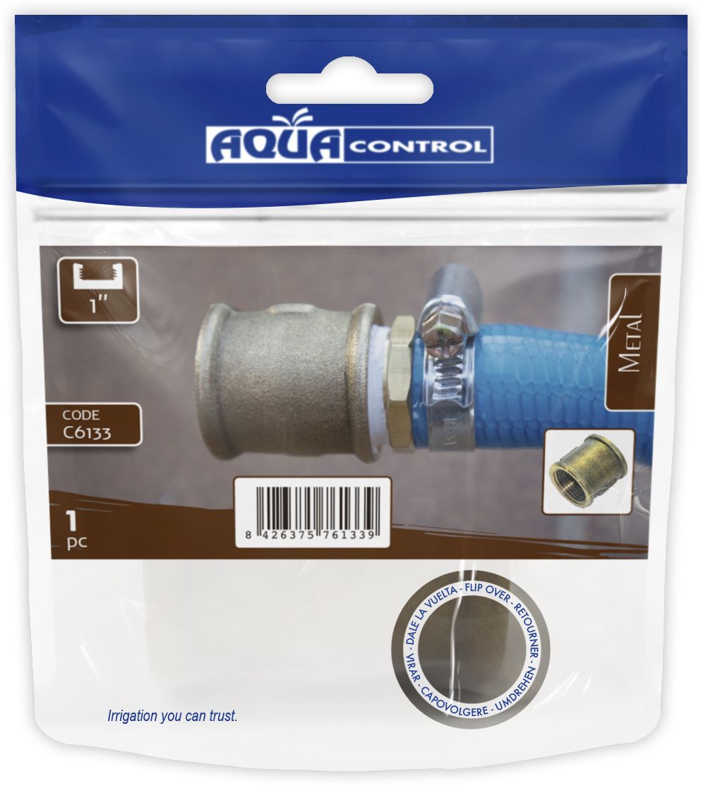 Manguito de latón RH 1” | C6133