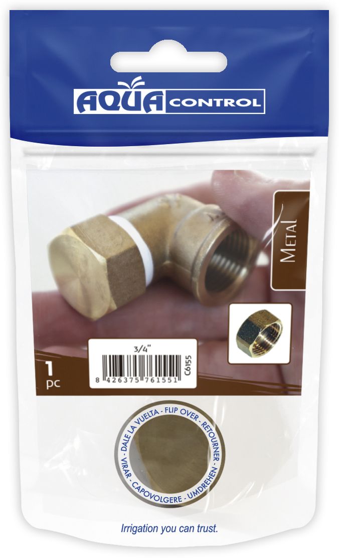 Tapón de latón RH 3/4” | C6155