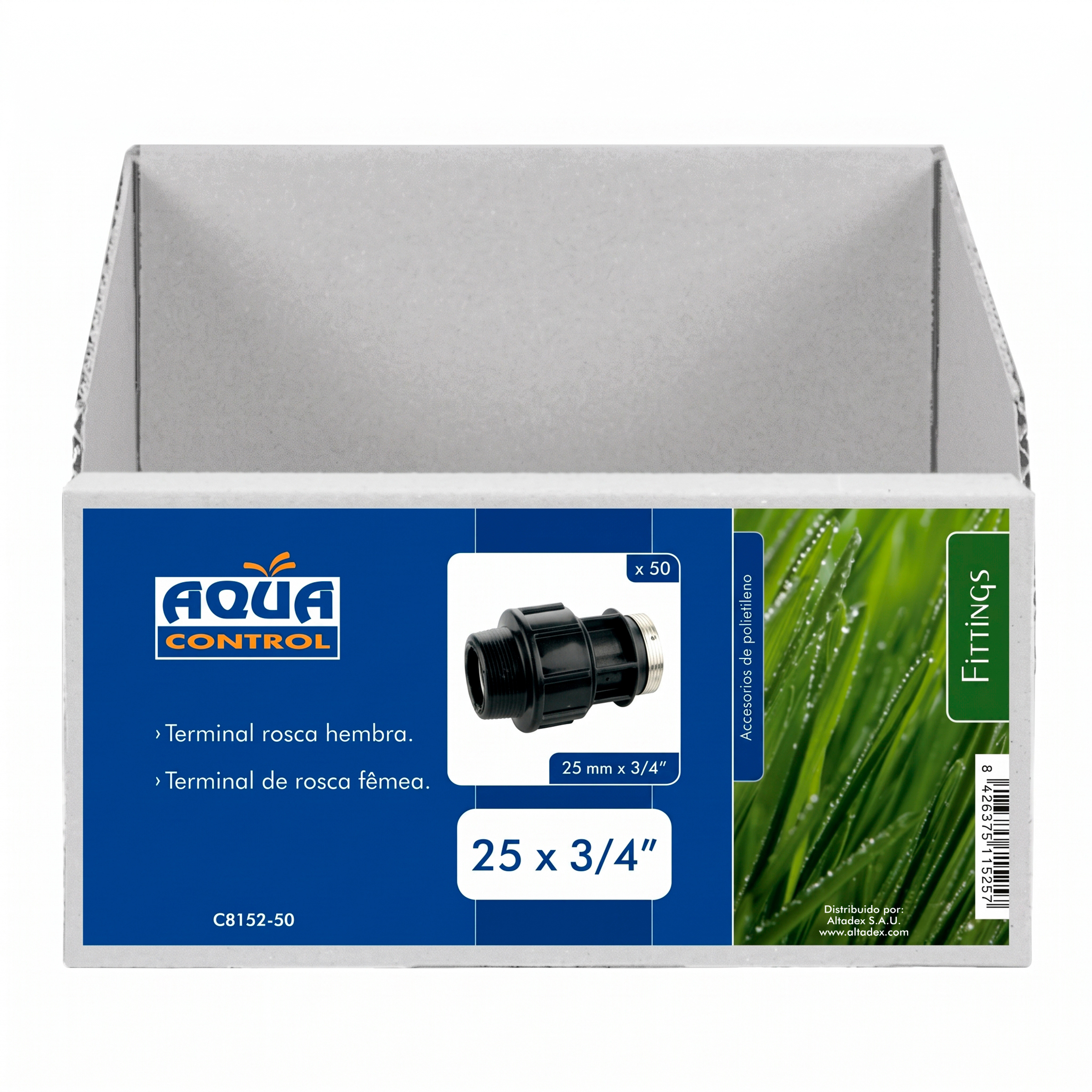 Enlace 25 mm. x RH 3/4” | C8152-50