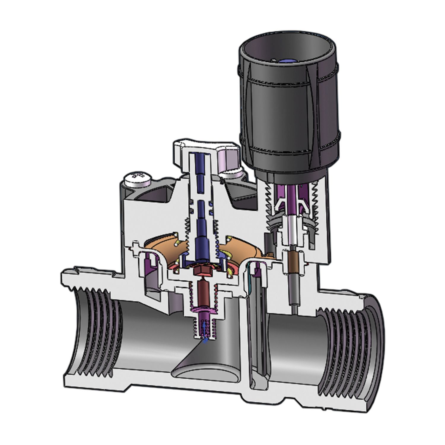 Electroválvula Aqua Control “Basic” con caudal regulable | Q160C
