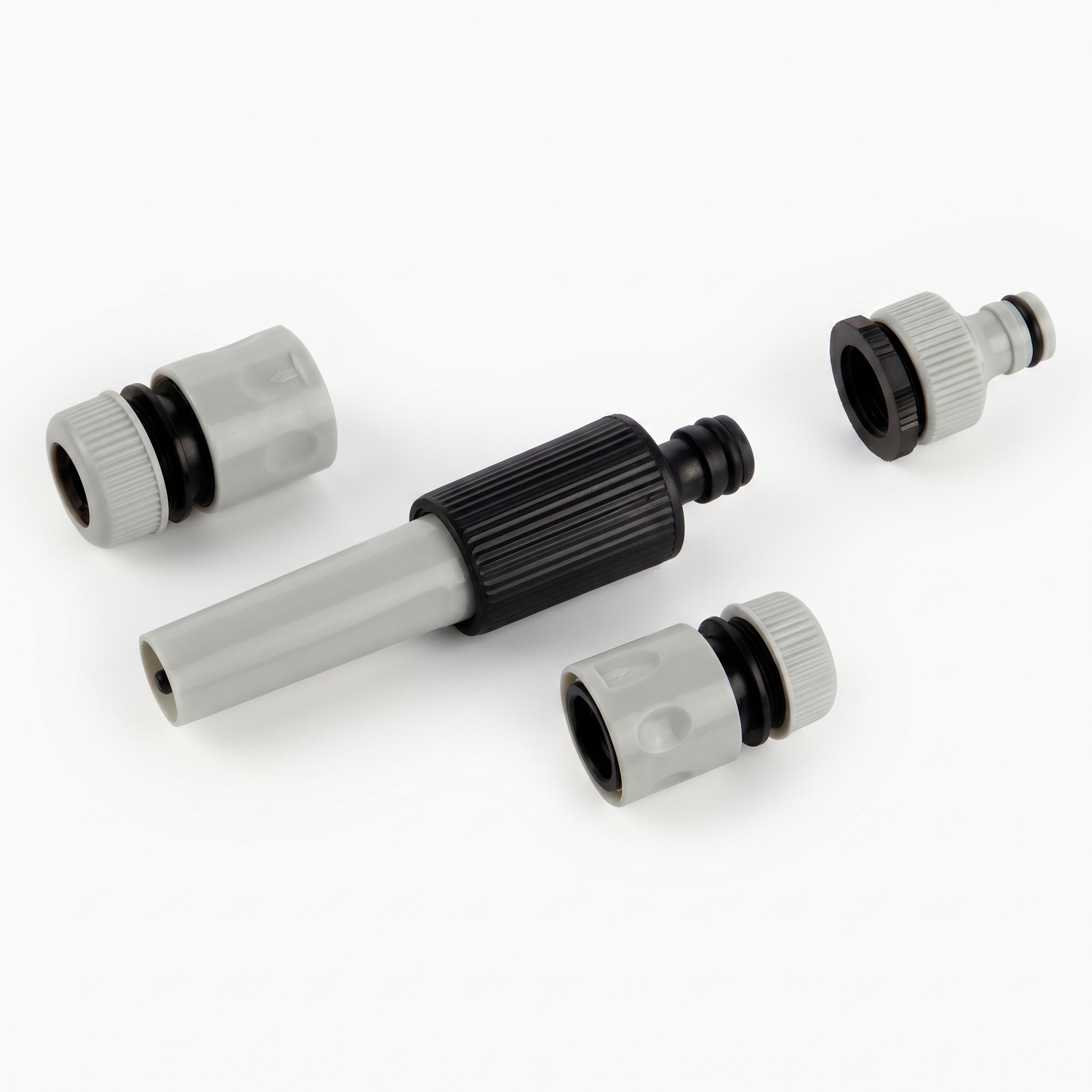 Set de conectadores 15 mm y lanza PVC - Gama 