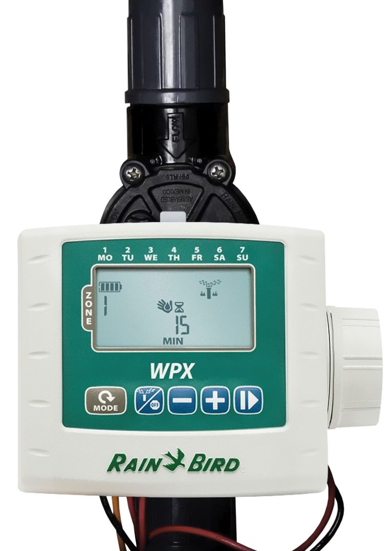 PROGRAMADOR RAINBIRD 4 ESTACIONES PARA NIDO DE ELECTROVALVUL | WPX004