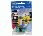 Tobera (estándar) Aqua Control  Regulable 0º - 360º - 3,6 m. | A13212