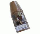 Macetas Redondas de fibra de madera - Ø 10 cm. | B2003
