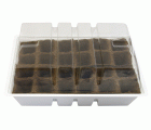 Kit semillero (4 bandejas de turba + base + tapa) - 33 x 23 cm. | B2012