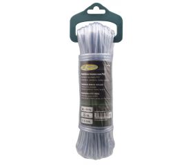 Madeja polietileno recubierto PVC - 25m. - Blanco | B2060