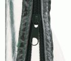 Mini invernadero con estructura de acero plastificado y funda de PVC - 90 x 180 x 92 cm. - 2 ventanas | B2074
