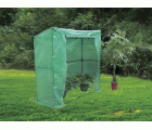 Invernadero con estructura de acero plastificado y funda de polietileno - 200 x 78 x 200 cm. | B2075
