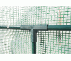 Invernadero con estructura de acero plastificado y funda de polietileno - 143 x 143 x 195 cm. - 6 bandejas | B2077