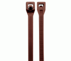 Bridas de sujeción - 25 cm. - Marrón | B2144