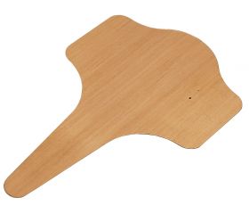 Etiquetas metálicas curvadas - 8 cm. | B2161