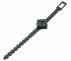 Atadura ajustable con clavo - 14 cm. - Ø 2,5-4 cm. - Verde | B2177