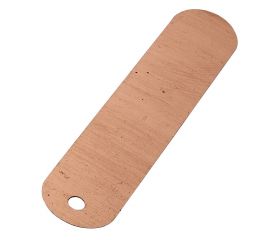 Etiquetas metálicas para colgar - 10 cm. | B2196