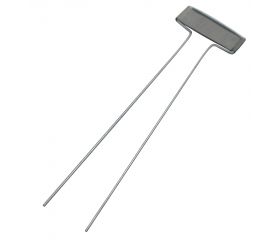 Etiquetas pincho zinc - 25 cm. - Incluye lápiz | B2199