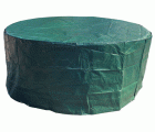 Funda Circular Cubre Mesas y Sillas en Polietileno 100 gr/m2 Ø 205 x 90 cm. | C2220