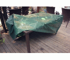 Funda Retangular Cubre Mesas y Sillas en Polietileno 100 gr/m2  143 x 225 x 90 cm. | C2222
