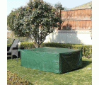 Funda Retangular Cubre Mesas y Sillas en Polietileno 100 gr/m2  205 x 325 x 90 cm. | C2223
