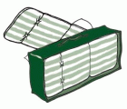 Funda para Colchoneta en Polietileno 100 gr/m2 37 x 128 x 57 cm. | C2230