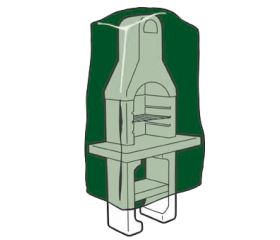 Funda Cubre Barbacoas en Poliéster 240 gr/m2 128 x 80 x 253 cm. | C2244