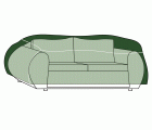 Funda para Sofá en Poliéster 240 gr/m2 220 x 90 x 70 cm. | C2246
