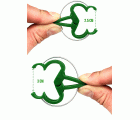 Pinzas surtidas para enturar (pack de 10+10) | B2264
