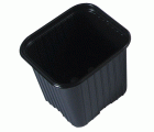 Maceta Negra de Poliestireno  7 x 7 x 6,2 cm. | B2350