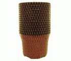 Maceta Marrón de Polipropileno ø 9 x 6,8 cm. | B2352