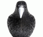 Cuervo señuelo - espantapájaros  33 x 20 x 12 cm. (Pack 4 unds) | B2401