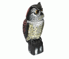 Buho espantapájaros con cabeza giratoria  (16 x 16 x 40 cm) (antiguo B2400) | B2501