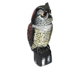 Buho espantapájaros con cabeza giratoria  (16 x 16 x 40 cm) (antiguo B2400) | B2501
