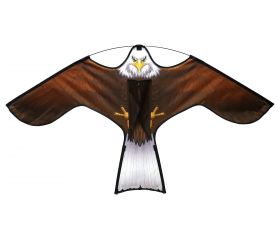 Cometa Águila espantapájaros y roedores - Con soporte telescópico y cuerda | B2530