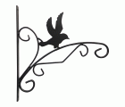 Gancho de pared para cestos colgantes - 30 cm. - Pájaro | B4052