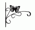 Gancho de pared para cestos colgantes - 30 cm. - Mariposa | B4053
