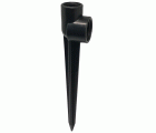 Pincho porta-aspersor - simple - P.V.C. - RH 3/4” - RH 1/2” | C170625