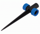 Pincho porta-aspersor - doble - P.V.C. - RH 3/4” - RH 1/2” | C171025