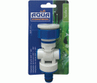 Adaptador de grifo articulado y giratorio 180º + 360º PVC RH 3/4