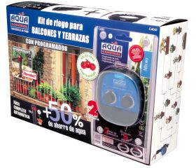 Kit de riego Gota a Gota para Balcones - 12 plantas