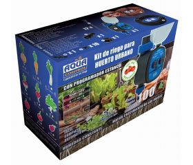 Kit de riego Gota a Gota para Huerto Urbano - 100 plantas