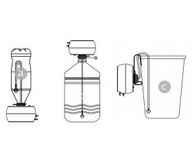 Kit de riego vacacional - Programador + Bomba + accesorios