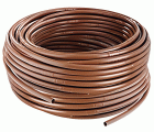Tubería Ø 16 mm. de polietileno color marrón - 100 m. - goteros integrados cada 33 cm. | C4343