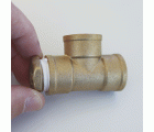 Reducción de latón RM 3/4” - RH 1/2