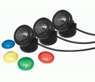 Foco LED sumergible para estanque - modelo PL1LED-3 12 LED - 3 focos