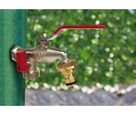 Grifo de jardín “Premium” - 2 salidas (antiguo G6354) - 1/2