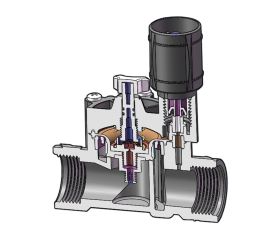 Electroválvula Aqua Control “Basic” con caudal regulable | Q160C