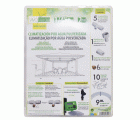 Kit 10 - 1/4" - Para terrazas y pérgolas - 10 metros de tubo + 6 emisores | V3030
