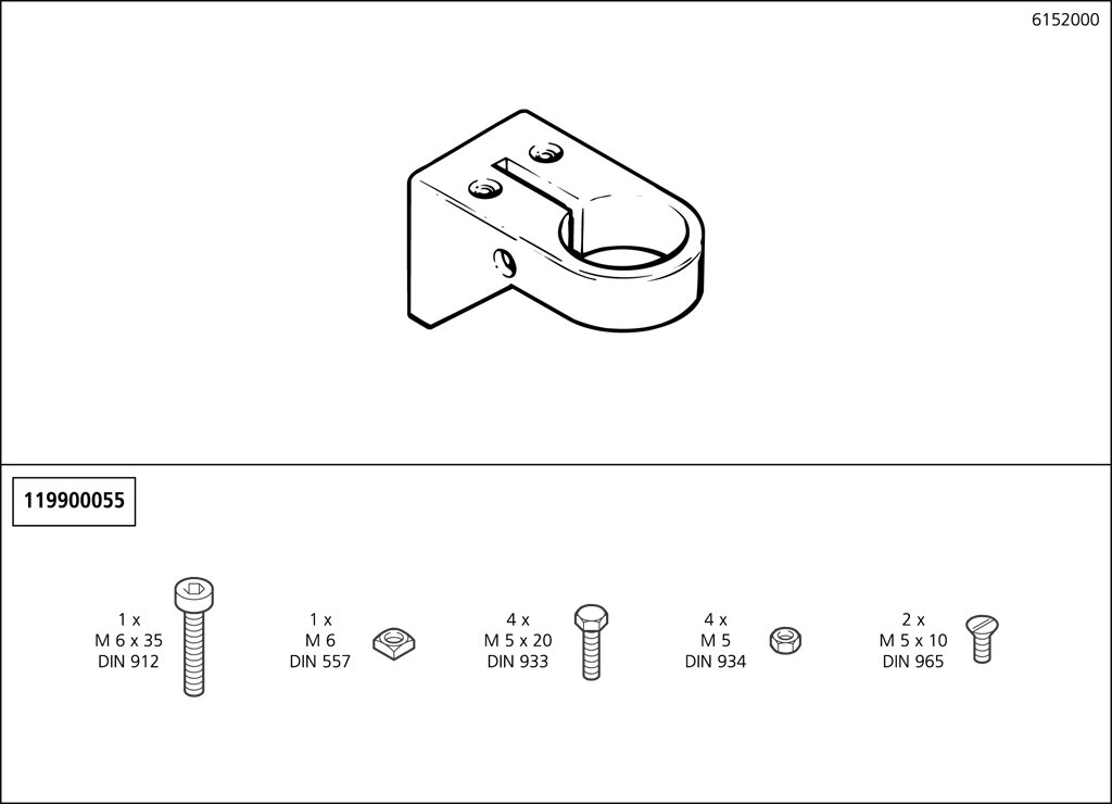 1 soporte de máquina para MASTER cut 1500