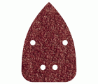 10 hojas abrasivas adhesivas corindón de grano 80 de 96 x 136 mm