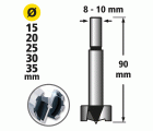 1 juego de brocas Forstner de 5 piezas, Ø 15-35 x 90 mm