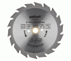 1 disco de sierra circular CV, 18 dientes ø140 mm