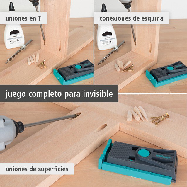 1 juego de Undercover-Jig, Pozidriv